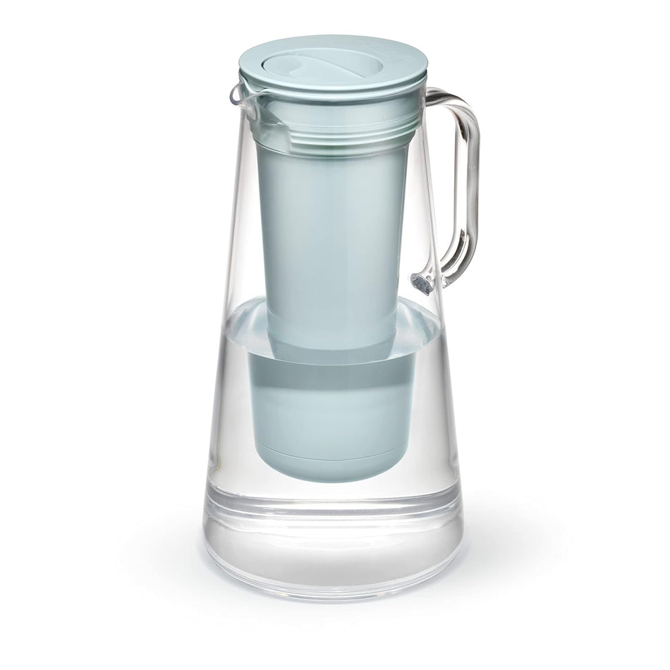 Purecartly Water Filtration Pitcher - 7-Cup, Seafoam, BPA-Free