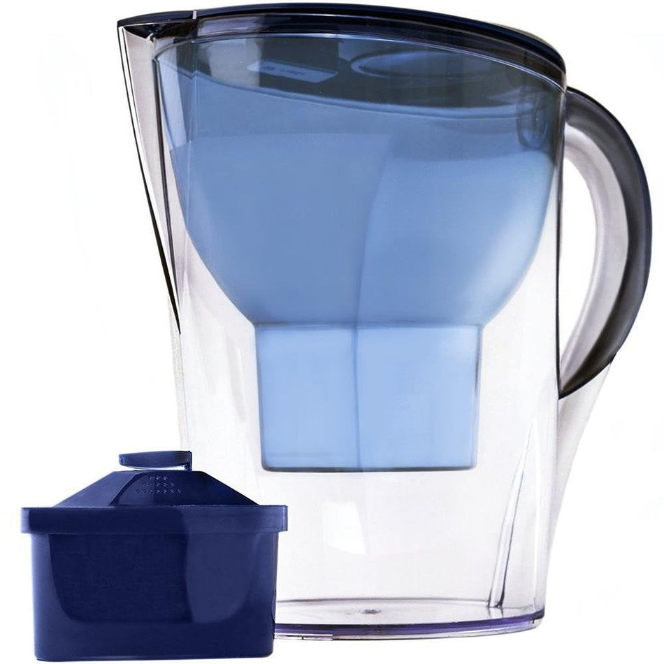 Purecartly Water Pitcher - 3.5 Liters, 7-Stage Filtration System for Cleaner Water