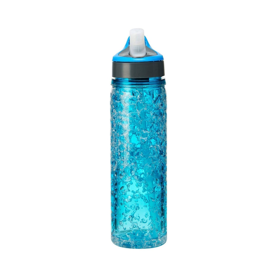 Purecartly Freezeable Double Wall Insulated Tritan Water Bottle with Crackle Gel
